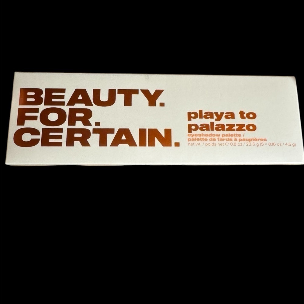 BEAUTY FOR CERTAIN playa to palazzo: eyeshadow palette Brand New Packaging - Picture 7 of 8